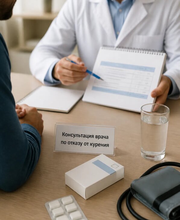 Консультация врача по отказу от курения для взрослых в Ишиме